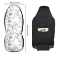 thumbnail image 2 of ALAZA Vintage Bloom Flower Car Seat Covers 2 PCs Universal Auto Front Seats Interior Protector, 2 of 7