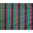 thumbnail image 3 of oneOone Polyester Lycra Fabric Multicolor Stripe Printed Fabric 1 Yard 56 Inch Wide, 3 of 3