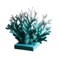 thumbnail image 1 of Decoración de coral, artesanía de resina, encimera, arte retro mediterráneo de moda para fiesta azul, 1 of 5