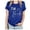A-Blue707, variant on Women's Team Bride Letter Graphic T-Shirt Regular Fit Short Sleeve Crew Neck Pullover Tee Soft Casual Bridal Top