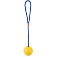 thumbnail image 1 of KAKOWELY Pelota de goma para mascotas con cuerda, juguete masticable para perros, juguete de dentición de goma, pelota para limpiar los dientes, 1 of 5