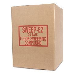 Oil-Based Sweeping Compound, Grit-Free, 100lbs, Box