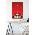 thumbnail image 6 of NFL Tampa Bay Buccaneers - S. Preston Mascot Captain Fear 20 Wall Poster with Pushpins, 22.375" x 34", 6 of 6