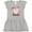 AC-Heather Grey, variant on Inktastic Mimi's Little Sweetie with Heart Cookie Girls Toddler Dress