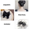 thumbnail image 2 of Miangastore Assorted Color Pearl Hair Clips with Bow Design for Decor Fabric and Pearl Material Fits Most 2pcs, 2 of 8