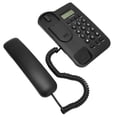 thumbnail image 3 of Desk Phone, Corded Telephone Caller ID  For Home For Hotel For Bank Black,White, 3 of 8