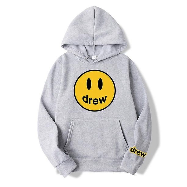 Drew Smiling Face Sweater Hombre Mismo modelo Justin Bieber Same Street Pareja Vestido Sudadera con capucha