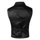 thumbnail image 4 of Chaleco de traje estilo corte para hombre: chaqueta sin mangas de un solo pecho, material de poliéster, color liso, apto para trabajo/fiestas, tallas S-XXXL., 4 of 4