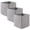 Gray, variant on CHERISHGARD 3 Pieces Cube Storage Baskets,Square Woven Rope Basket,Square Baskets for Organizing