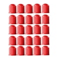 thumbnail image 2 of 25 tapones universales para válvulas de neumáticos de coche, aptos para decoración de válvulas de vehículos. Rojo, 2 of 8