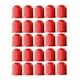 thumbnail image 2 of 25 tapones de goma para válvulas de neumáticos de coche y motocicletas, color rojo, 13 x 10 mm, 2 of 8
