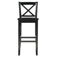 thumbnail image 2 of Olly X-Back Black Bar Stool, 2 of 8