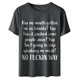 thumbnail image 4 of Camiseta de manga corta con estampado de letras y cuello redondo suelto a la moda de verano para mujer Fridja  ghk1806, 4 of 8