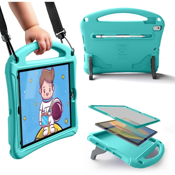 wqlpp-Bam Bino Space Suit iPad 10.2 Case for Kids, iPad 9th Generation Case for Kids, iPad 7th Generation Case for Kids, iPad 8th Generation Case for Kids, iPad Air 3rd Generation Case for Kids