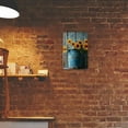 thumbnail image 6 of Vintage Sunflower Metal Tin Sign - Rustic Farmhouse Kitchen Wall Decor, Country Home & Coffee Bar Accent, Garden-Inspired Art, Iron, 8x12 Inch, Rustic Farmhouse Decor, 6 of 8