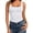 White, variant on Kcolen Womens Tank Tops Athletic Double Lined Ribbed Knit Sleeveless Summer Basic Tee Tanks Slim Fit Womens Dressy Casual Plus Size Tunics To Wear Clothes
