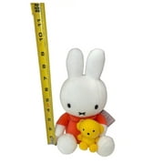 Adorable Miffy Bunny Plush Holding Teddy Bear – Soft Stuffed Animal Gift