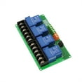 thumbnail image 3 of Cateissary Módulo de relé de Control de potencia de 5V-12V CC, electrodomésticos, fabricación DIY, interruptor de corriente grande de 30A, piezas de Electrónica miscelánea 4 vías, 3 of 5