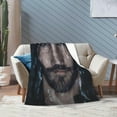 thumbnail image 4 of Jake Gyllenhaal Blanket Soft and Warm Lightweight Fluffy Throws Blankets Rug Carpet Gift for Beach Yoga Bedroom Living Room Decoration Sofa Camping Trip Dorm Decor All Season, 4 of 5