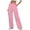 Pink, variant on qolati Womens High Waisted Baggy Sweatpants Fleece Lined Athletic Workout Yoga Open Bottom Sweat Pants Elastic High Waist Cargo Joggers with Pockets Dark Gray L 8