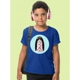 thumbnail image 2 of Flower Kokeshi Doll T-Shirt Juniors -Image by Shutterstock,  x-Small, 2 of 4