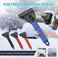 thumbnail image 2 of Ice Scraper Snow Frost Ice Removal Tool for Car Windshield, Windshield Snow Scraper, Foam Non-Slip Handle Design, No Scratcs, Snow Remover Scraper Tool Snow Removal Shovel Defrost Deicing, 2 of 7