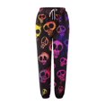 thumbnail image 5 of Halloween Pants Women Elastic Waist Drawstring Relaxed Fit Funny Print Joggers Sweatpants with Pockets, 5 of 5