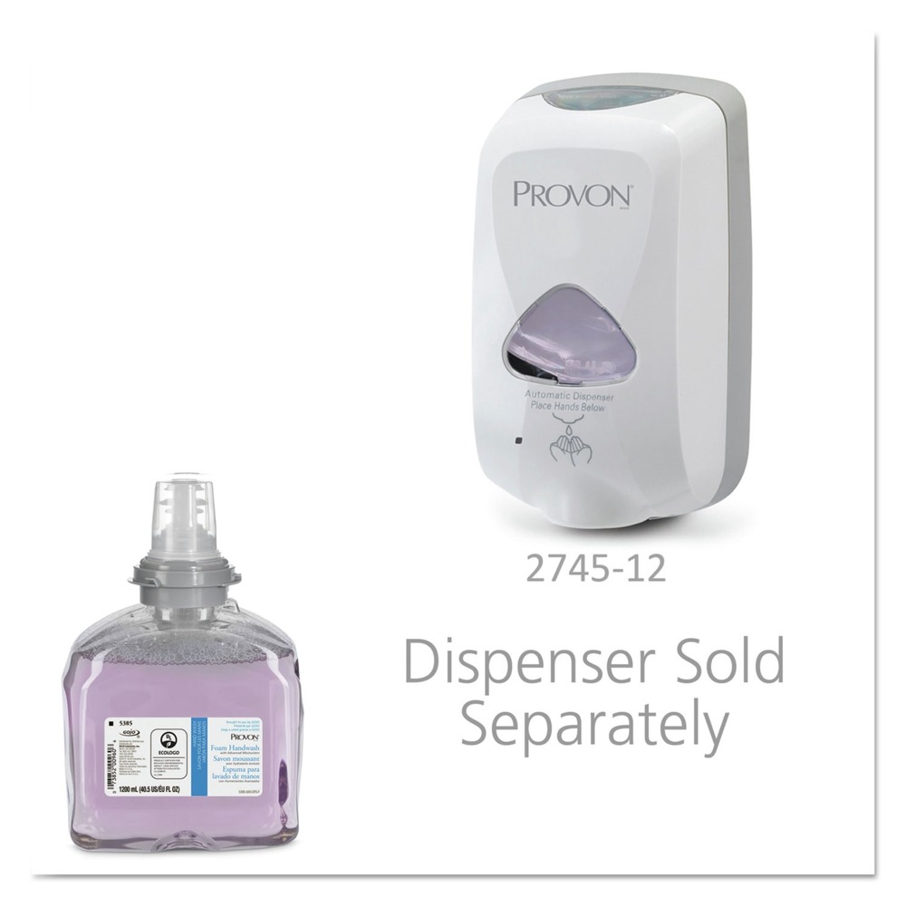 PROVON Foaming Soap Dispenser Refill Bottle Cranberry Scent 1,200 mL 5385-02 2 Ct