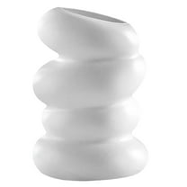 UYUH Plastic Vases Flower Vase Bud Vase Flower Vase Minimalism for Modern Table Shelf Vases for Flowers Vase Table Centerpiece, Coffee Table, Living Room, Bookshelf, Office, Entryway, Wedding