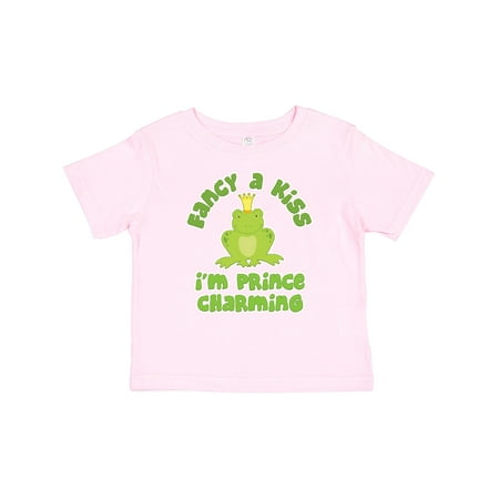 

Inktastic Fancy a Kiss I m Prince Charming Gift Baby Boy T-Shirt