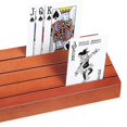 thumbnail image 4 of Porte-cartes à Jouer en Bois Plateaux de Rangement pour Cartes sur Jeu de Fête Match de Rami, 4 of 5