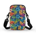 thumbnail image 2 of HELLHERO Crossbody Sling Bags Polyester, Stylish Underarm Shoulder Bag, Tropical Plants, 2 of 6