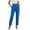 *Blue, variant on VBVC Women's High Waisted Pleated Dress Pants , Straight Leg Work Trousers For Women,Ladies' Office Ankle Pants with Pockets,Beige,S-2XL