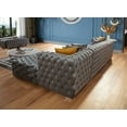 thumbnail image 7 of Portofino Silver Velvet Double Chaise Sectional, 7 of 7