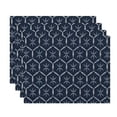 thumbnail image 2 of Simply Daisy Tufted Geometric Print Placemat, Set of 4, 2 of 2