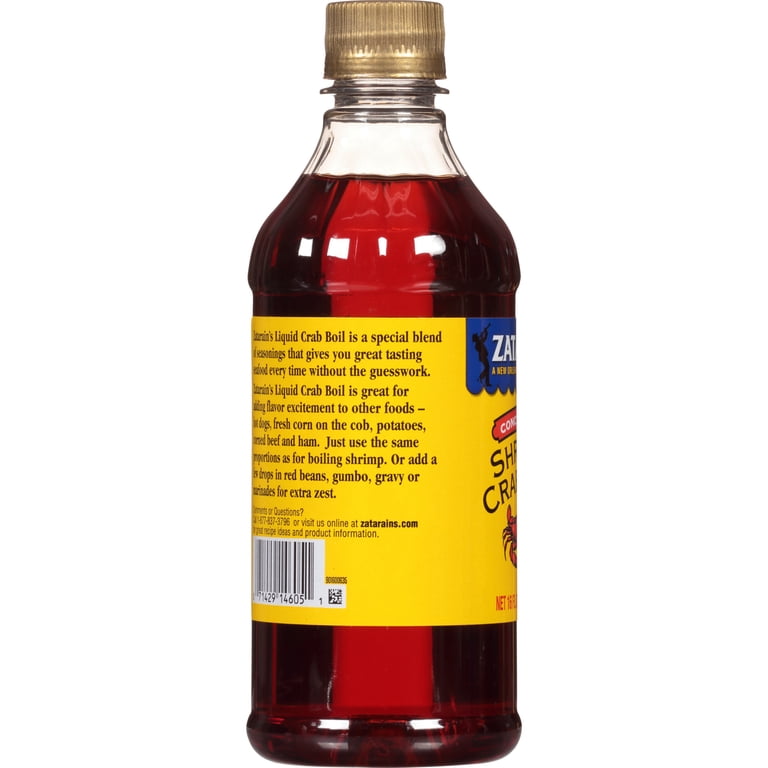 2 pack) Zatarain's Kosher New Orleans Style Liquid Crab Boil, 16.0