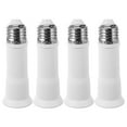 thumbnail image 1 of 4pcs Light Plug Adapter E27 To E27 Light Bulb Socket Light Bulb Extension Socket, 1 of 5