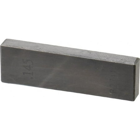 

0.145 Rectangular Steel Gage Block Accuracy Grade AS-1 Includes NIST Traceability Certification