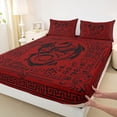 thumbnail image 3 of Castle Fairy Boys Girls Magical Dragon Twin Sheet Sets,Gothic Style Bedding, 3 of 7