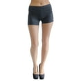 thumbnail image 3 of Vivian's Fashions Legging Shorts - Cotton, Misses Size (Charcoal, 2X), 3 of 4