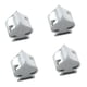 thumbnail image 5 of Juego de 4 tapas de válvula de aire para neumáticos de coche, camión y bala, personalizadas, tipo Ace Plata, 5 of 7
