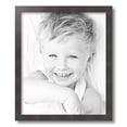 thumbnail image 2 of ArtToFrames 15" x 18" Sloped Dark Walnut Picture Frame, 15x18 inch Brown Wood Poster Frame (WOM-4820), 2 of 7