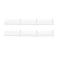 thumbnail image 1 of Miangastore 1 Set White Plastic Fence for Garden Border Diy Landscaping 1m, 1 of 8