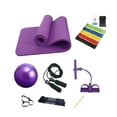 thumbnail image 1 of Kit de Tapete de Yoga SEGOS con Cuerda Ligas Pelota y 5 Bandas de resistencia, 1 of 5
