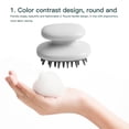 thumbnail image 3 of Moyic Ducha Cepillo para el cabello Cuero cabelludo Doble capa Masajeador Depurador Cojín de aire Cabezal Juegos de accesorios de baño blanco Moyic HA010881-02, 3 of 6