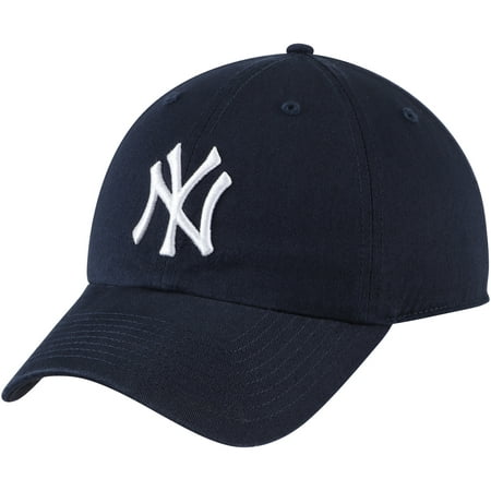 Fan Favorite New York Yankees '47 Primary Logo Clean Up Adjustable Hat - Navy - (Best Way To Clean A Hat)