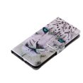 thumbnail image 3 of Allytech Flip PU Leather Case for iPhone 14 Pro 5G 2022 (6.1 inch), Hands Free Stand Magnetic Closure TPU Bumper Anti-Scratch Case for Apple iPhone 14 Pro, White Leopard, 3 of 5