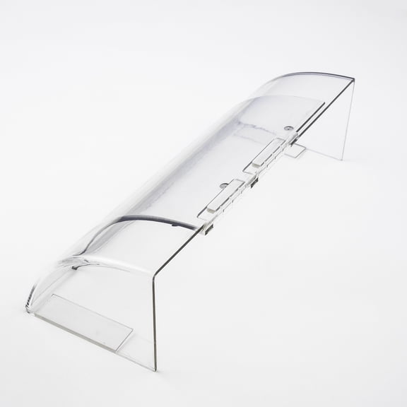 Imperial Adjustable Shatterproof Clear Plastic Air Deflector, 7-in to 14-in