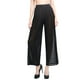 thumbnail image 5 of Soidarity Pantalones de playa para mujer, ropa de baño, cintura alta, cómodos, sueltos, transparentes, pantalones, natación, fiesta vocacional, negro S Type1 NO1 Soidarity CBP225472, 5 of 5