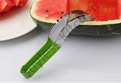 Buyless Fashion Watermelon slicer 12-blade Fruit Cutter Tool Set and Tong Corer Buyless Fashion Watermelon slicer 12-blade Fruit Cutter Tool Set and Tong Corer